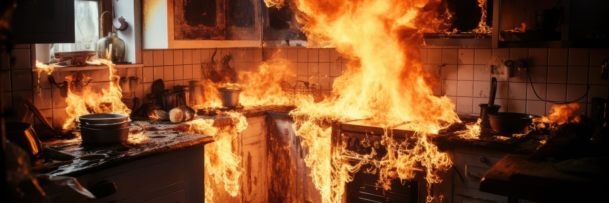 kitchen fire damage