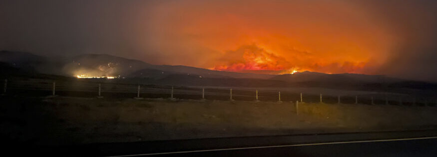 Oregon wildfire